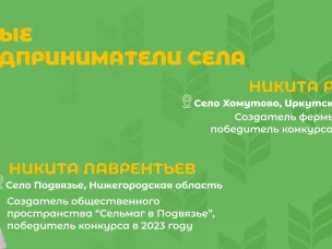 Молодёжь села запускает международный конкурс по бизнес-планированию «Молодые предприниматели села»